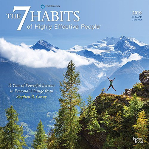 The 7 Habits of Highly Effective People 2019 Calendar
