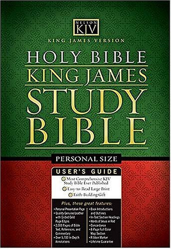 The King James Study Bible Personal Size