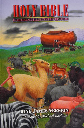 Holy Bible, Children's Illustrated Edition Beautiful Art To Draw Kids Into The Scriptures