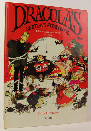 Cover of Dracula's bedtime storybook