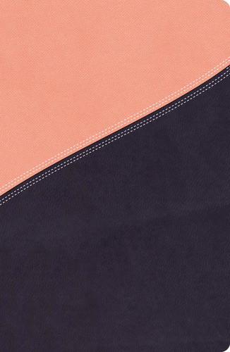 NKJV, The MacArthur Study Bible, Leathersoft, Pink/Navy: Revised and Updated Edition (Signature)