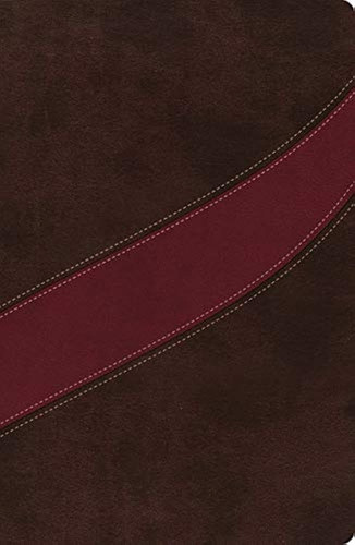 The NASB, MacArthur Study Bible, Leathersoft, Brown/Red: Holy Bible, New American Standard Bible