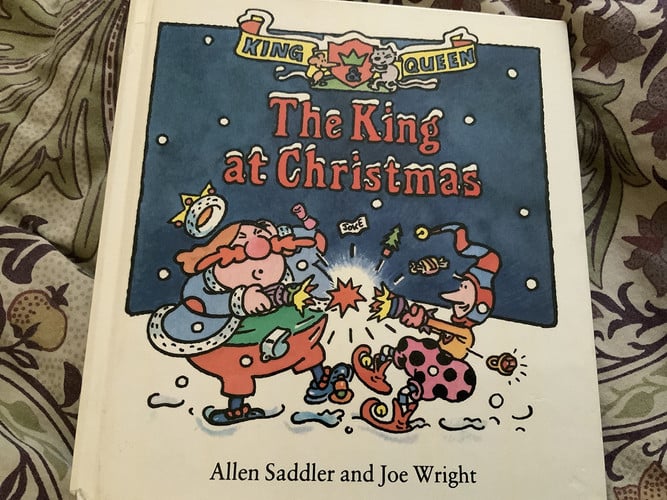 Cover of The king at Christmas