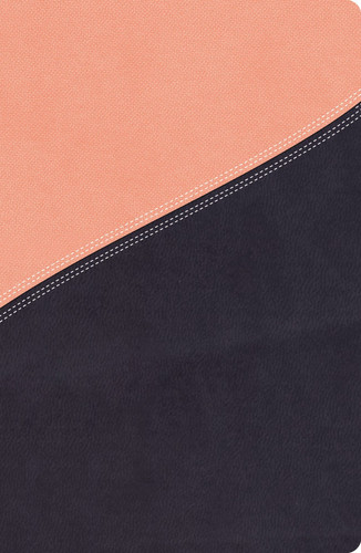 NKJV, The MacArthur Study Bible, Leathersoft, Pink/Navy, Thumb Indexed