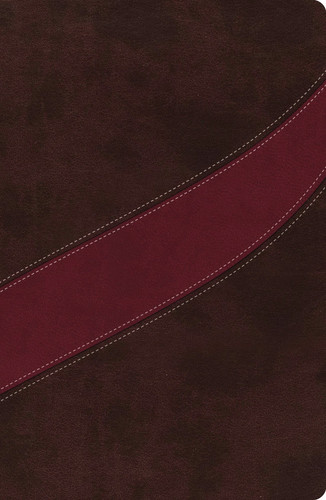 The NASB, MacArthur Study Bible, Leathersoft, Brown/Red, Thumb Indexed: Holy Bible, New American Standard Bible (Signature)