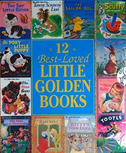 Cover of 12 Best-Loved Little Golden Books