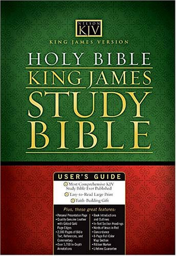 The King James Study Bible - Personal Size