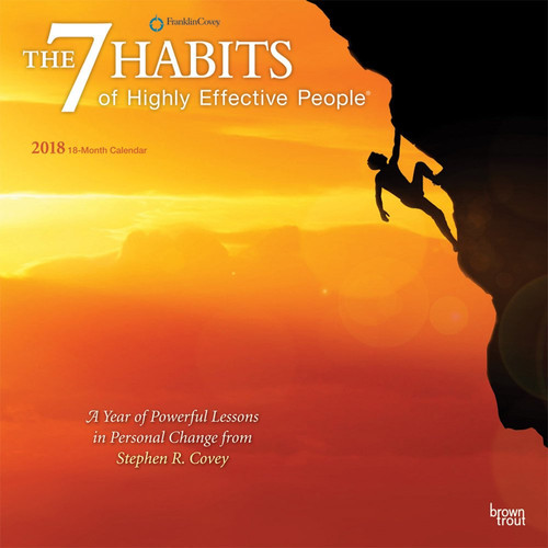 The 7 Habits of Highly Effective People 2018 Calendar