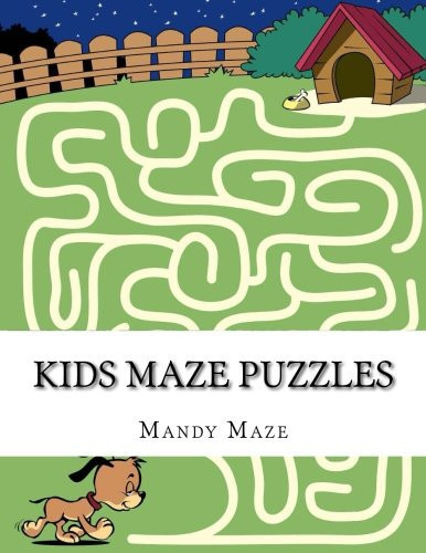 Kids Maze Puzzles Mazes for Children Activity Book