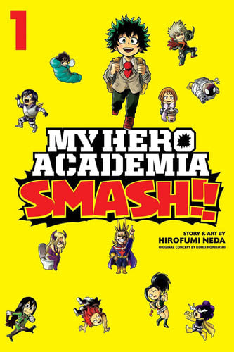 My Hero Academia Smash Series (Vol 1 3 4 5) Collection 4 Books Set By Kohei Horikoshi