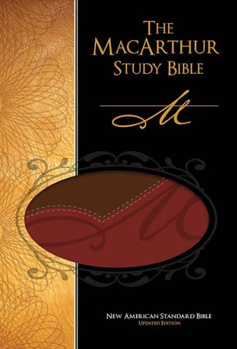 The MacArthur Study Bible: New American Standard Update, Red Leathersoft
