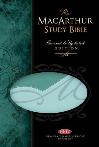 The MacArthur Study Bible New King James Version: Two-tone Green Thumb Indexed