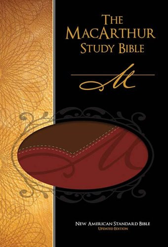 The MacArthur Study Bible: New American Standard, Red and Brown Leather