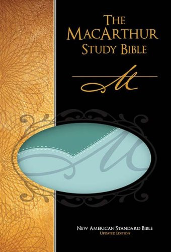 The MacArthur Study Bible: New American Standard Bible, Green, Leathersoft