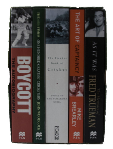 Howzat ("Boycott: The Autobiography", "As it Was: The Memoirs of Fred Trueman", "The Art of Captaincy: The Man Behind Botham's Ashes", "One Hundred Greatest Cricketers", "The Picador Book of Cricket")