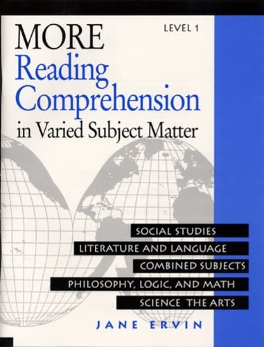 Cover of More Reading Comprehension in Varied Subject Matter, Level 1