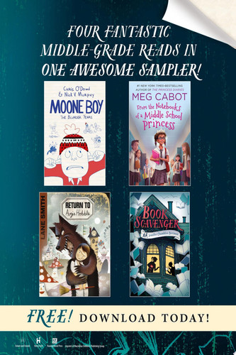 Cover of Four Fantastic Middle-Grade Reads in One Awesome Sampler!