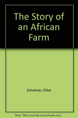 Cover of The story of an African farm