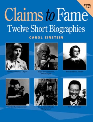 Cover of Claims to fame.