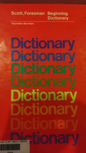 Cover of Scott, Foresman beginning dictionary