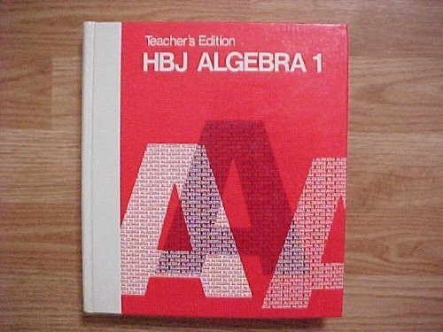 Cover of HBJ Algebra 1