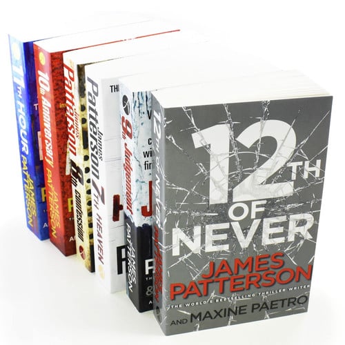 Women’s Murder Club Series Books 7 - 12 Collection Set by James Patterson (Heaven, Confession, Judgement, Anniversary, Hour & Never)