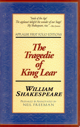 Tragedie of King Lear (Applause Books)