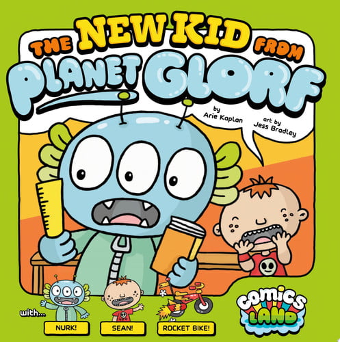 Cover of New Kid from Planet Glorf