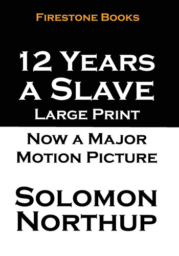 12 Years a Slave Large Print