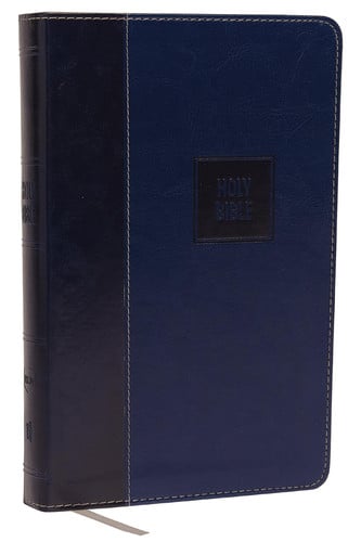 NKJV Deluxe Gift Bible Red Letter Edition [Blue]