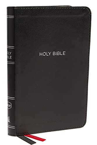 NKJV Thinline Bible Compact Red Letter Edition [Black]