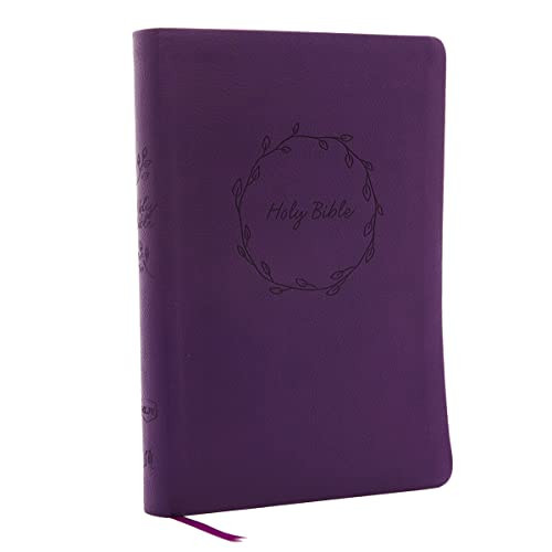 NKJV Value Thinline Bible Red Letter Edition [Large Print, Purple]