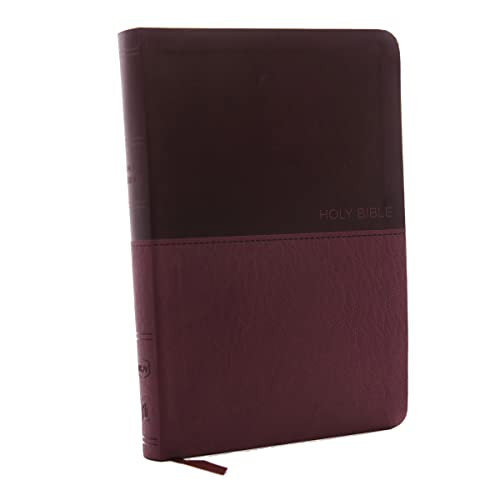 NKJV Value Thinline Bible Red Letter Edition [Large Print, Burgandy]