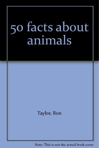 Cover of 50 facts about animals