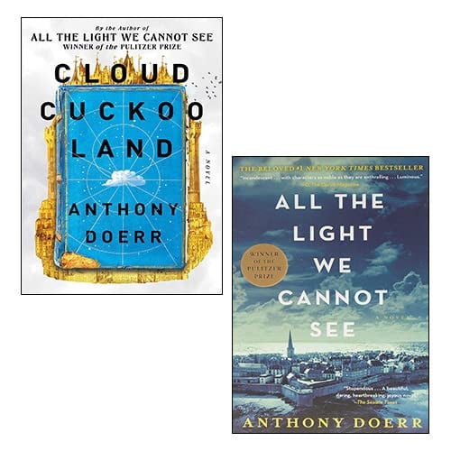 Anthony Doerr 2 Books Collection Set(Cloud Cuckoo Land [Hardcover], All the Light We Cannot See)