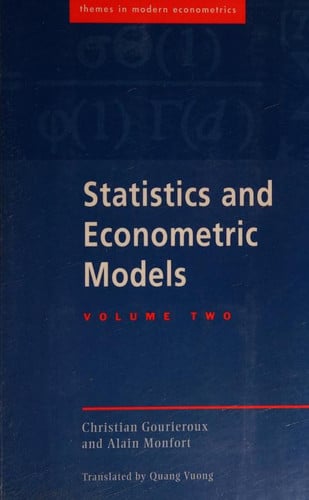 Statistics and Econometric Models