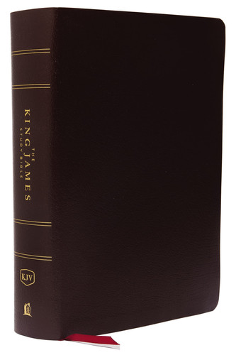 The King James Study Bible, Indexed, Full-Color Edition [Burgundy]