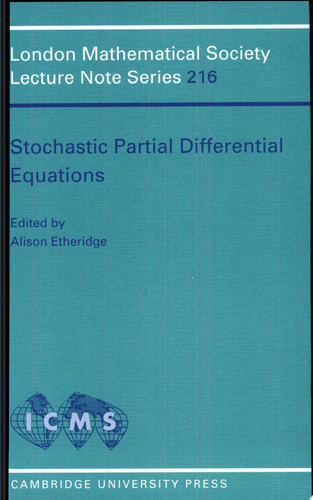 Stochastic Partial Differential Equations