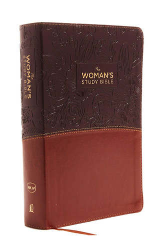 The NKJV, Woman's Study Bible, Full-Color, Indexed Receiving God's Truth for Balance, Hope, and Transformation [Brown-Burgundy]