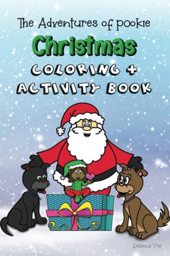 Cover of Adventures of Pookie Christmas Coloring & Activity Book
