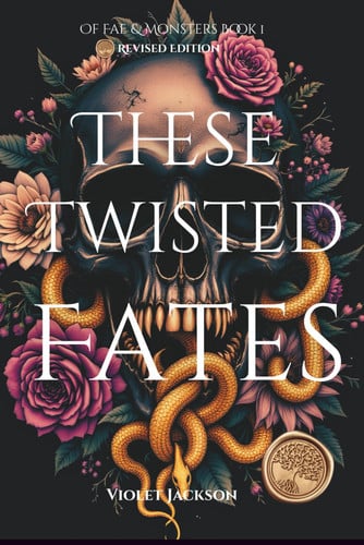 These Twisted Fates: A Dark Fantasy Romance (A Dance With Darkness Visible)