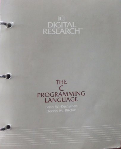 The C Programming Language, Digital Equipment Coporation Edition