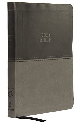 KJV, Value Thinline Bible, Large Print, Red Letter Edition [Charcoal]