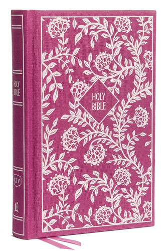 KJV Thinline Bible, Compact, Cloth Over Board, Red Letter Edition [Purple]