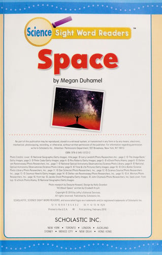 Cover of Space