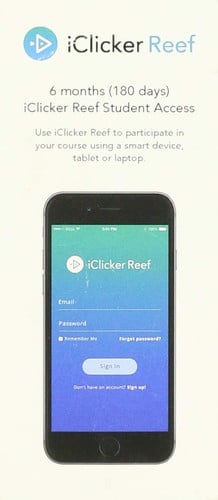 iClicker Reef Polling (Six Months Access; Standalone)