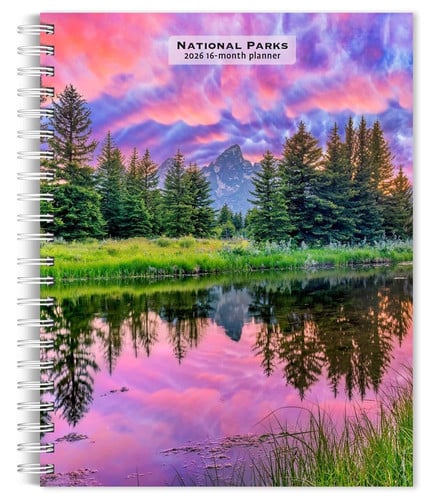 National Parks 2026 6 X 7.75 Inch Spiral-Bound Wire-O Weekly Engagement Planner Calendar New Full-Co