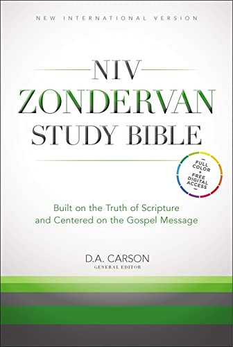 NIV Zondervan Study Bible Built on the Truth of Scripture and Centered on the Gospel Message