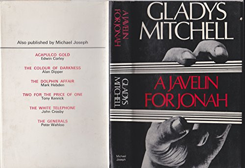 Cover of A javelin for Jonah