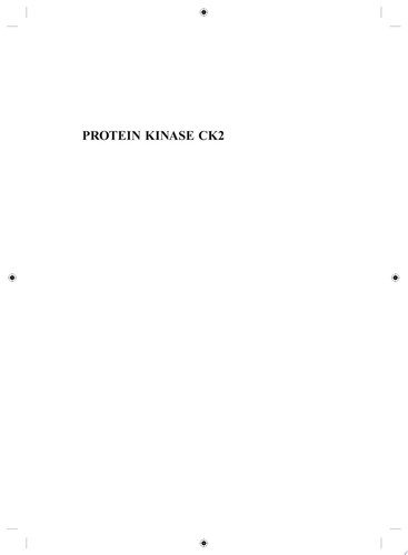 Protein Kinase CK2